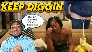BEASTMODE STEVEN GOLD DIGGER TEST REACTION PT. 2 | ** THEY WENT OFF ON HER  **