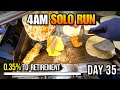 POV: 4AM SOLO RUN - 15 Minutes of Pure Grilling Rhythm (DAY35)