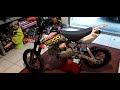 Remise  neuf ycf 125 rstart pit bike