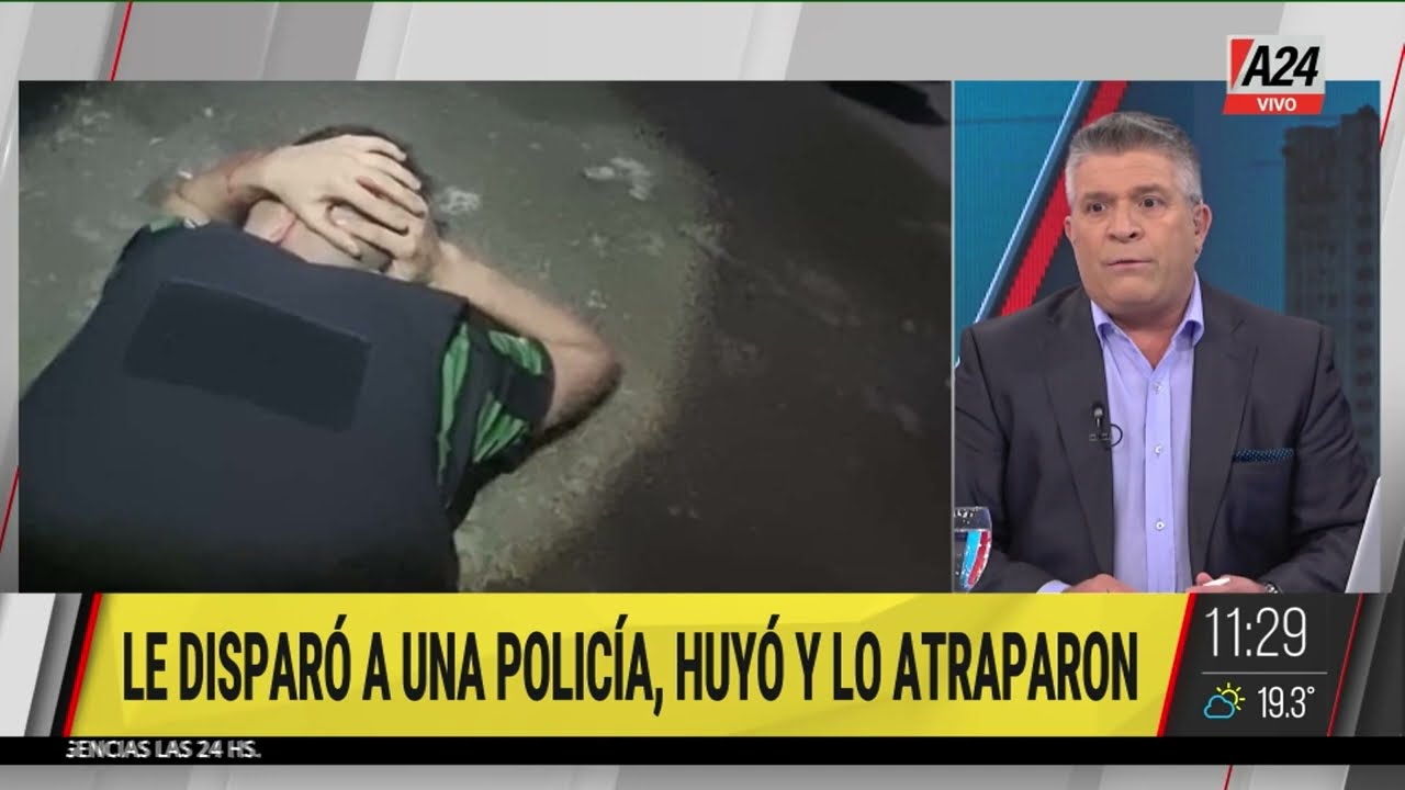🚨 Detuvieron a otro de los implicados que le dispararon a una mujer policía