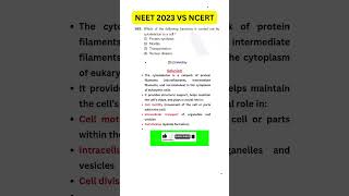 NEET 2023 Question No. 165  in NCERT BIOLOGY #shorts #neetaspirents #neet2026 #aiims #biology #viral