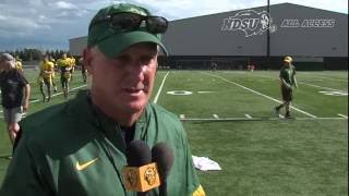 NDSU Holds First Scrimmage of 2016 Fall Camp
