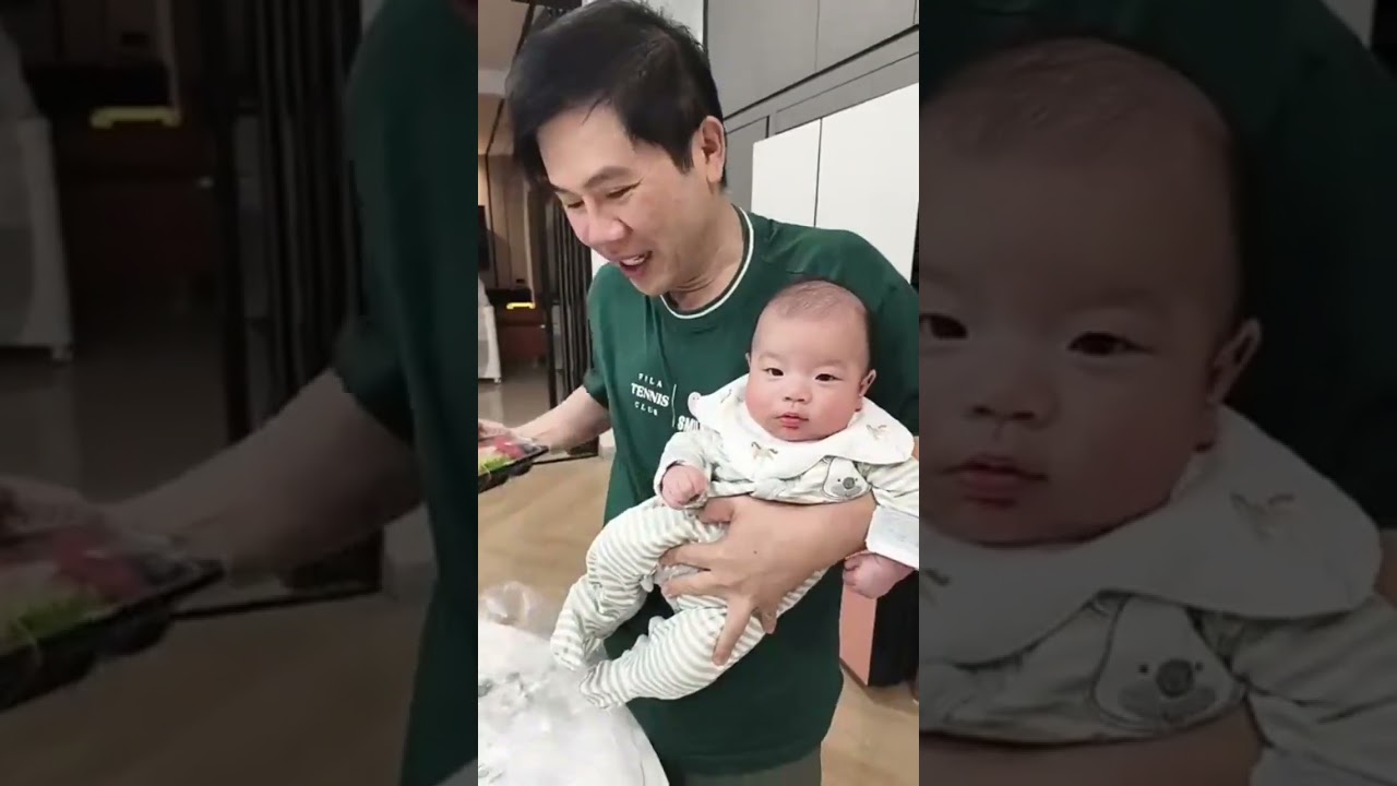 DJ打包夜宵给水蓉，水蓉说要减肥不要吃....大家庭都赞DJ是好老公....