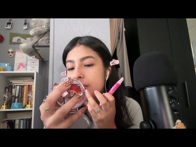 ASMR // doing my makeup :)