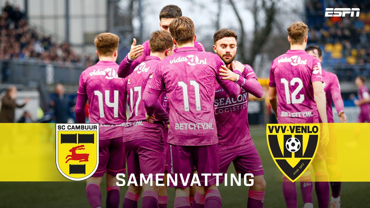 🤯 ZES DOELPUNTEN & Hand van God ✊ | Samenvatting SC Cambuur - VVV-Venlo