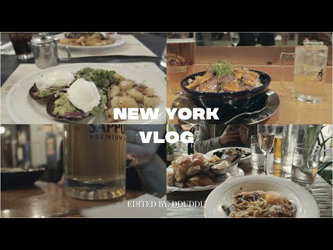 🇺🇸(eng) 2주동안 매일14시간씩 일한 뉴욕요리사 쉬는 날 브이로그 🥲| 한일커플| 뉴욕 레스토랑 | NEW YORK VLOG