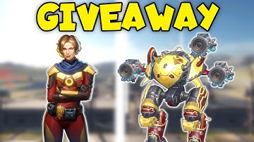 RAVANA and LINDA CANO (Shell) Giveaway And Living Legend Gameplay | War Robots #WRwinLindaCano