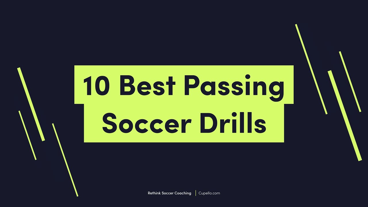 10 Best Passing Soccer Drills | Fun Drills & Skills #passingsoccerdrills