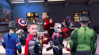 Avengers Endgame part 2 pretend play | short movie | Deion’s Playtime Skits