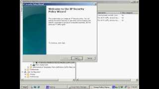 how to configure IPSEC on server 2008