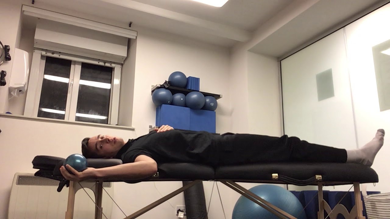 Supine Innominate Rotation Supine Internal Rotation - YouTube