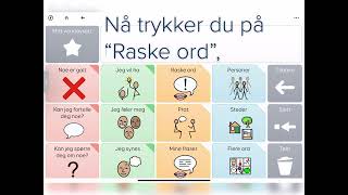 Opprette ny mal Voco Chat Grid for iPad