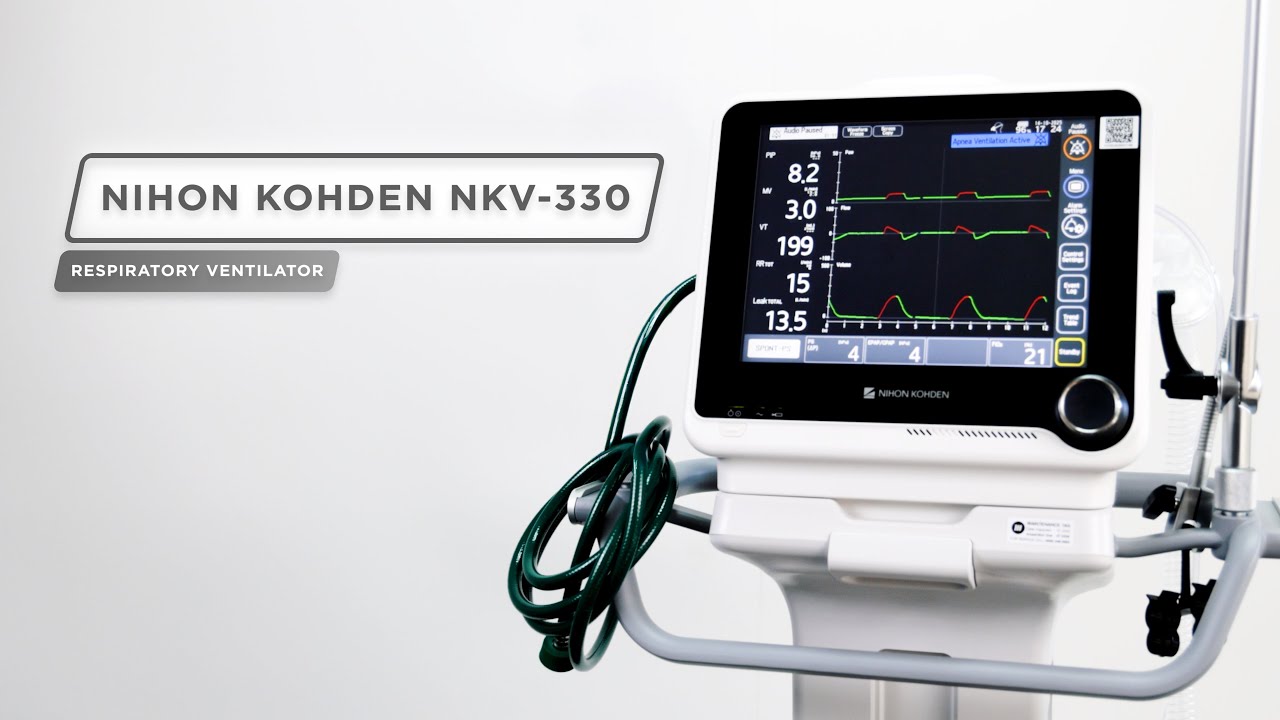 Equipment Spotlight - Nihon Kohden NKV-330 Ventilator System