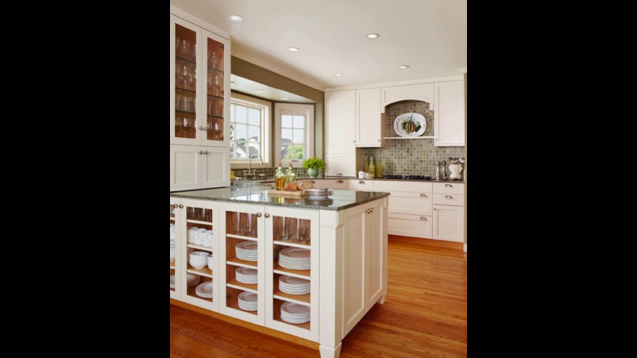 dish storage kitchen island - YouTube