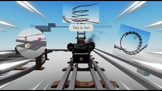 Cart Ride Around Nothing Is CRAZY... (Roblox)