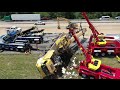 Crane Recovery I-10 Louisiana - Collaboration between TNT Towing & Transport and Elite Services