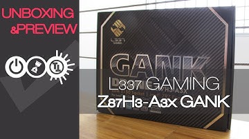 L337 Gaming Z87H3-A3X Gank Drone Unboxing & Preview