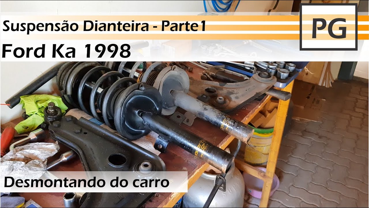 Suspensão Dianteira - Ford Ka 1998 - Parte 1/4 - [4K]