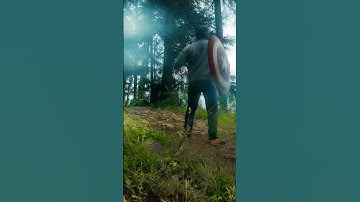 captain America shield throw effect created in blender and after affect #shorts #youtubeshorts #vfx