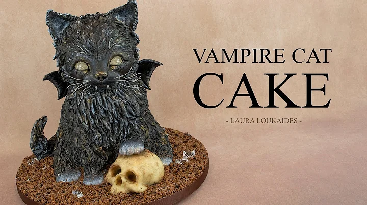 Making a Vampire Cat Cake - Laura Loukaides