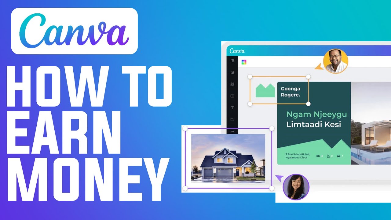 How To Earn Money Using Canva | Beginner's Tutorial 2022 - YouTube