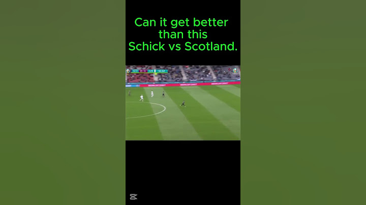 Schick Scored from MIDFIELD?! 🤯🔥#EUROGoal #Schick #ScotlandVsCzech