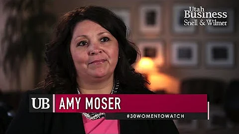 Amy Moser: 30 Women to Watch