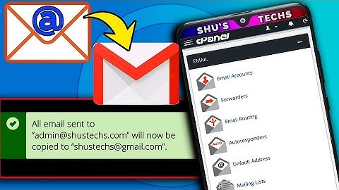 How To Access Domain Emails with Your Gmail App (Android Tutorial): Create Email Forwarders