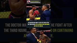 Ilia Topuria Refused to Let the Doctor Stop the Fight 🔥 #ufc