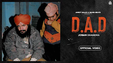 D.A.D : Official Video : Joban Dhandra | Latest Punjabi Songs 2024 | Bamb Beats