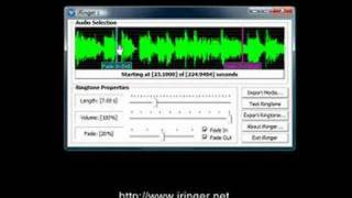 iRinger - Create iPhone ringtones for free. screenshot 2