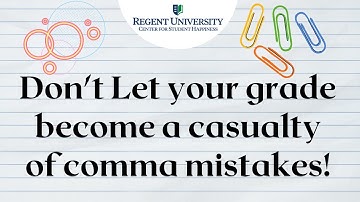 Top 5 Common Comma Errors