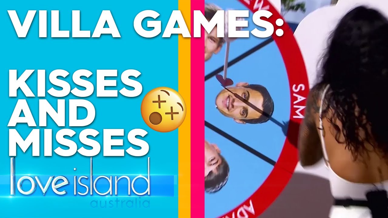 Villa games 'Cupid's Arrow' challenge sees unexpected kiss Love