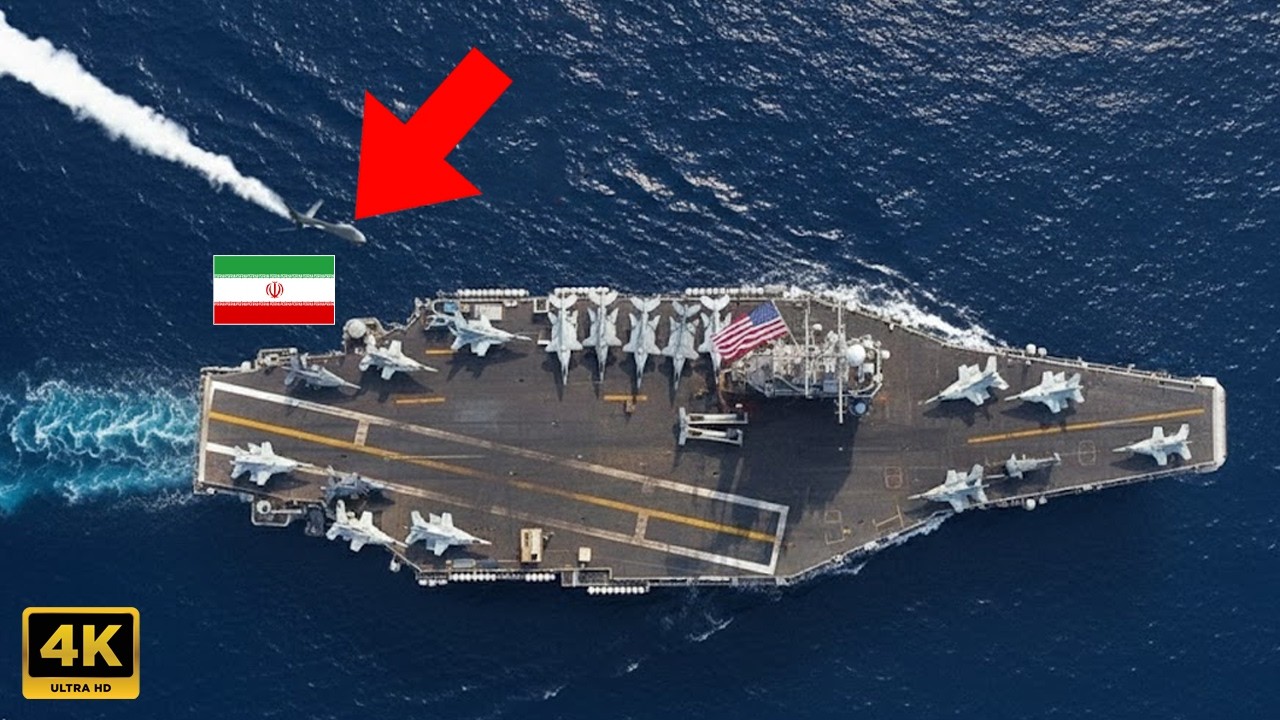 Dron iraní se aproxima a buque de EE. UU. y aumenta la tensión en el Golfo