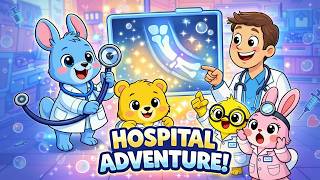 Welo & Friends Visit the Doctor! 🏥 | Learn About Doctors, Nurses & Dentists | Kids Cartoon + Song 🎶