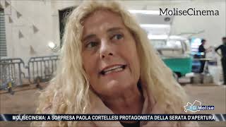 Molisecinema A Sorpresa Paola Cortellesi Protagonista Della Serata Dapertura