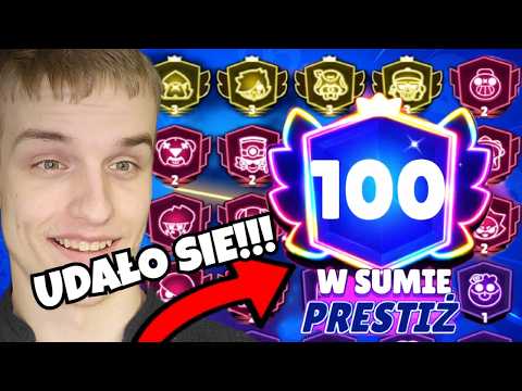 AFTER 8 YEARS OF PLAYING I REACHED 100 PRESTIGES IN BRAWL STARS !!!