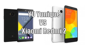 YU Yunique vs Xiaomi Redmi 2 - Comparison