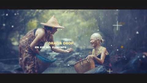 After Effects Template - Digital Parallax Slideshow - Opener