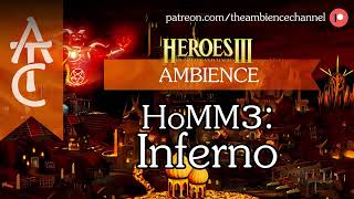 RPG | D&D Ambience - HoMM 3: Inferno (fire, screams, hounds) #ambience #rpg #homm3