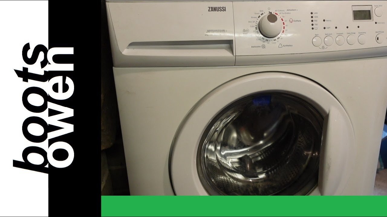 How to check and clean the filter on a Zanussi washing machine