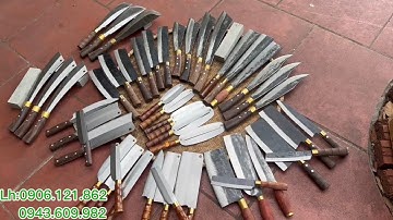 👉🥰NHỮNG CON DAO CHẶT,DAO THÁI,NHỮNG BỘ DAO BẾP CHUẨN THÉP NHÍP XỊN 💯