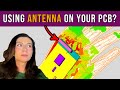 How to correctly place a chip antenna on your pcb