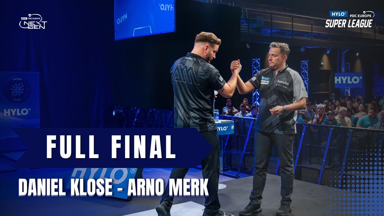 Daniel Klose vs. Arno Merk - HYLO PDC Europe Super League 2025 - Final - Full Match