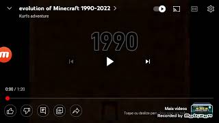 Video thumbnail of "Evolution Minecraft"