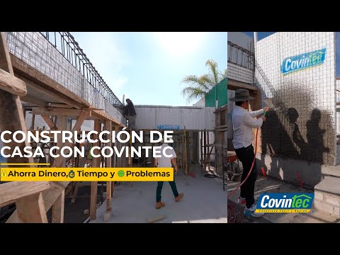 CONSTRUYENDO una CASA con PANELES de POLIESTIRENO | @CovintecMexico