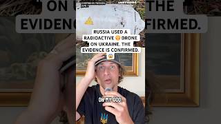 RUSSIA USED A RADIOACTIVE DRONE ON UKRAINE. THE EVIDENCE IS CONFIRMED. 😱