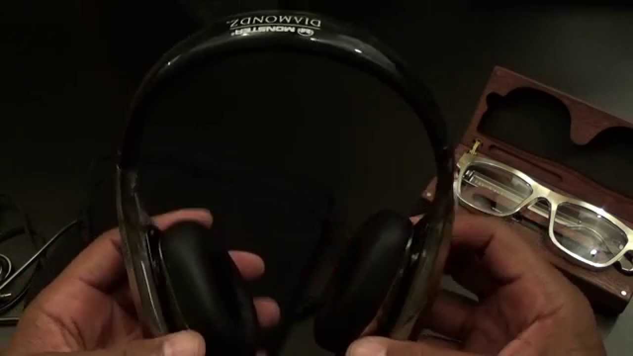 Monster Diamond Tears Headphones - YouTube