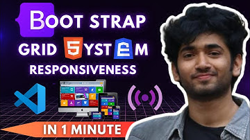 Master Bootstrap Grid System Responsiveness in Just 1 Minute! #html #css #htmlcss #coding #vscode