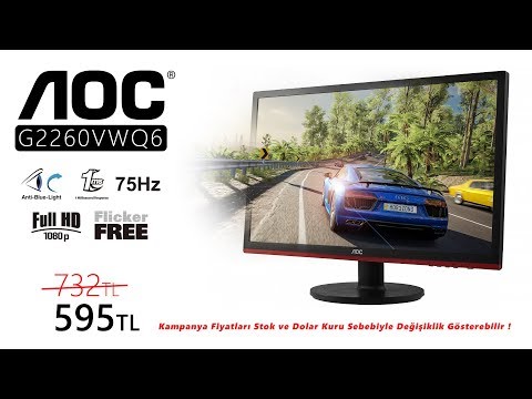 AOC-G2260VWQ6 Fiyat / Performans Monitörüne Yakından Bakıyoruz !